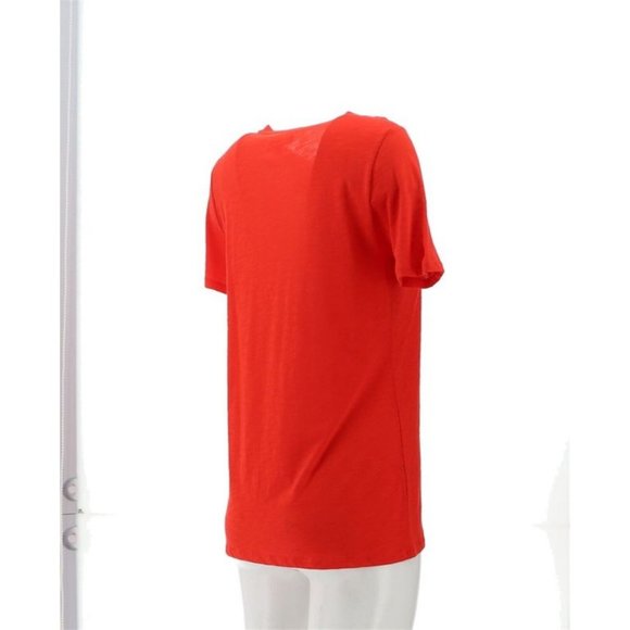 NWT ALL WORTHY HUNTER MCGRADY "FIERCE FEMALE" SCREEN PRINTED TEE BRIGHT RED XXS - Picture 6 of 12